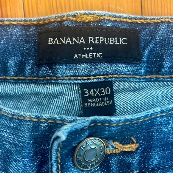Denim Jeans Banana Republic 34x30 Athletic - Picture 2 of 2